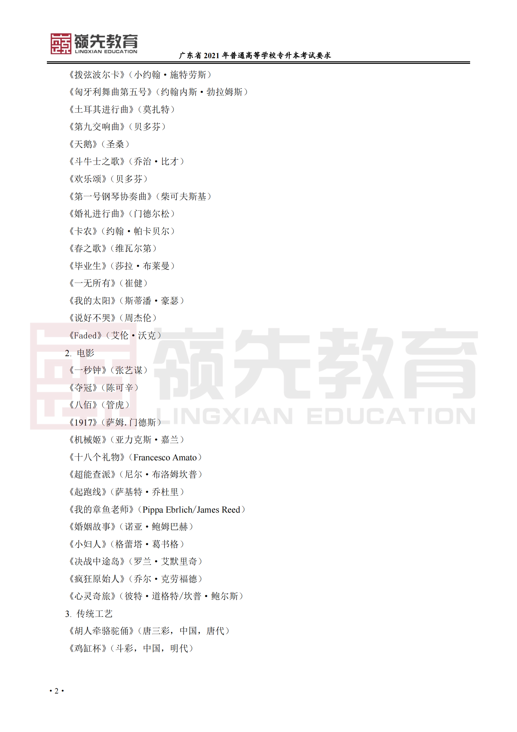 广东省普通高等学校专升本《艺术概论》考试要求_01.png